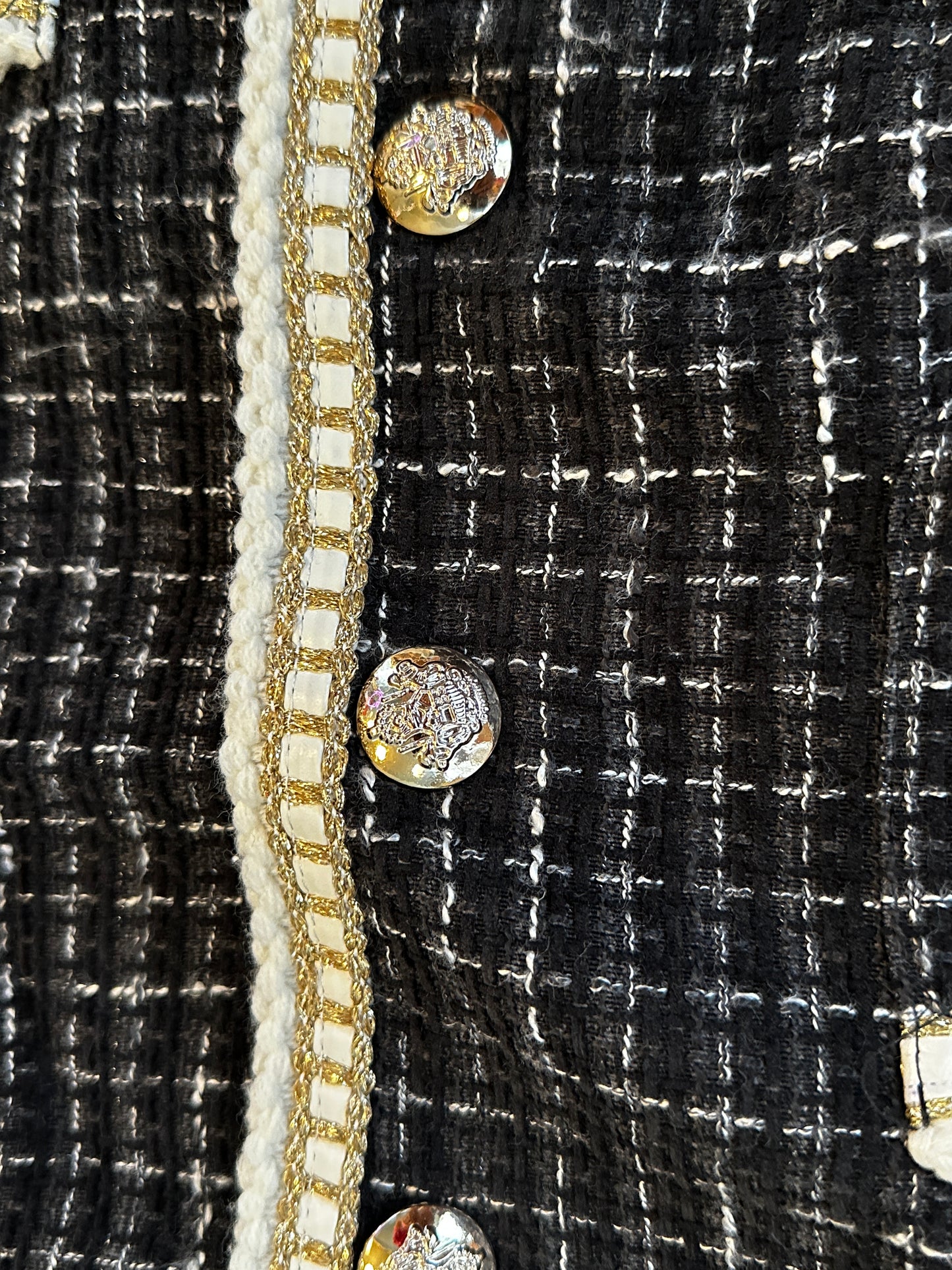 BLACK TWEED BLAZER πΈ